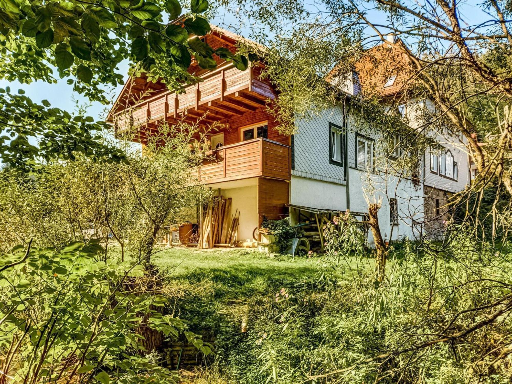 Apartment Thuringian Forest With Balcony Gießübel Екстериор снимка