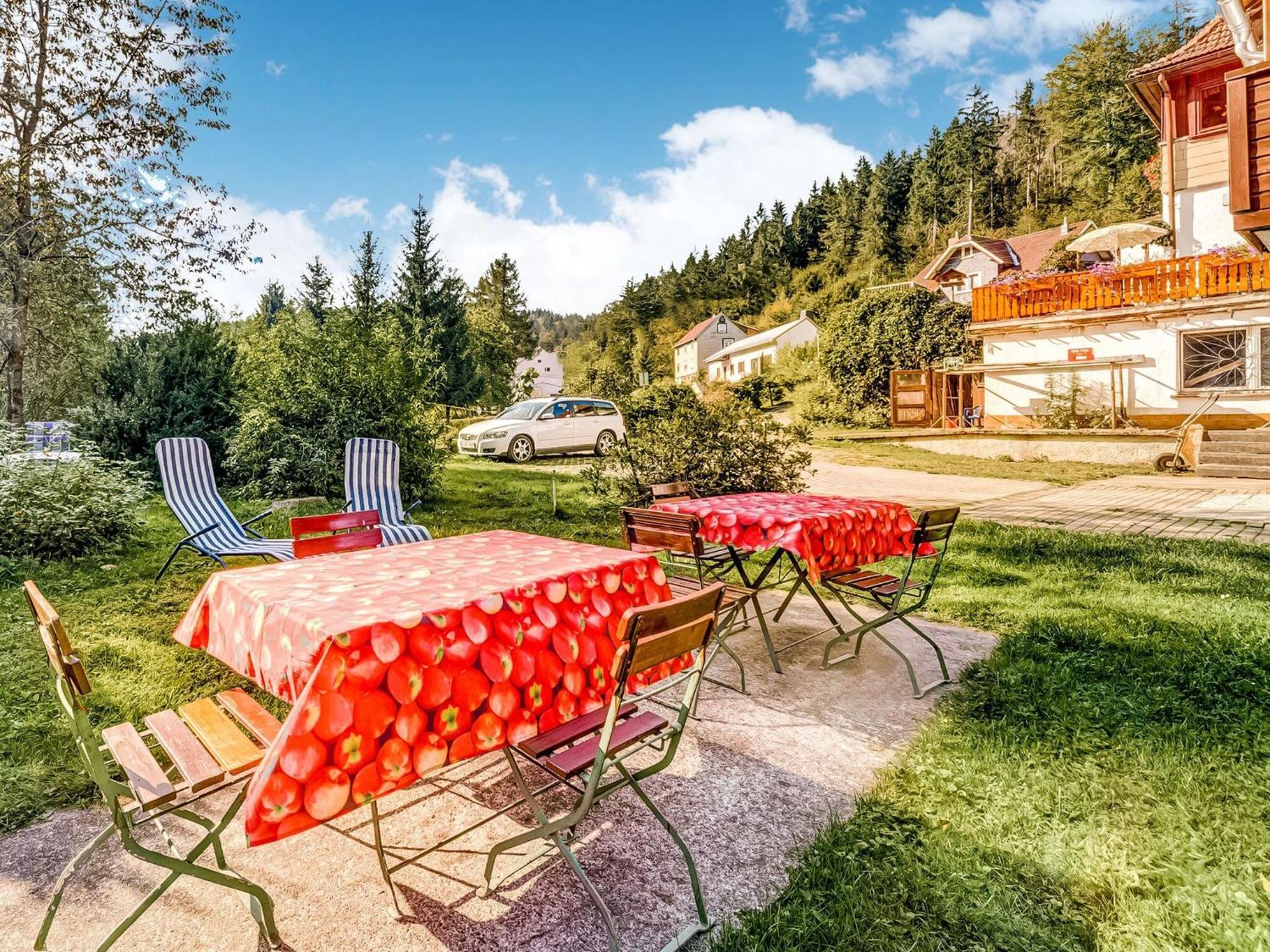 Apartment Thuringian Forest With Balcony Gießübel Екстериор снимка