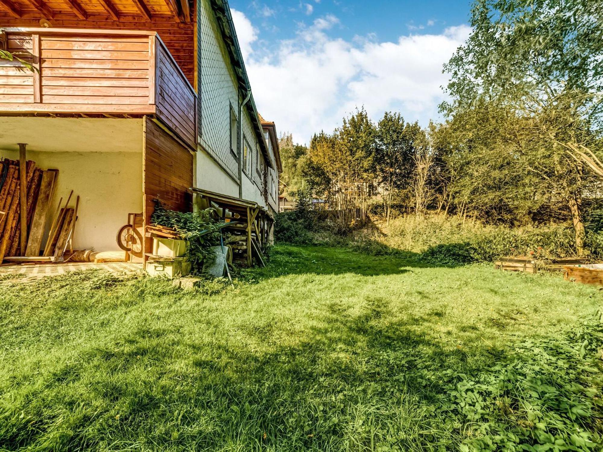 Apartment Thuringian Forest With Balcony Gießübel Екстериор снимка