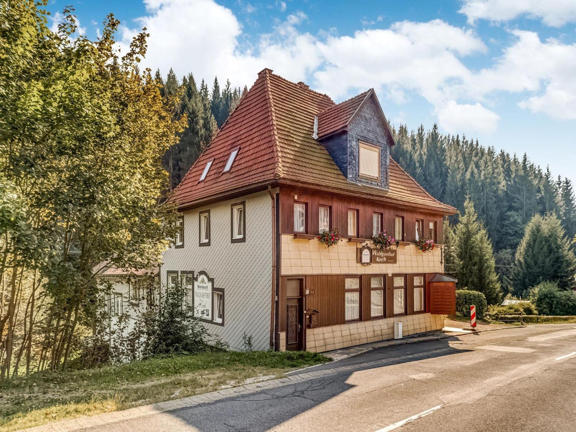 Apartment Thuringian Forest With Balcony Gießübel Екстериор снимка